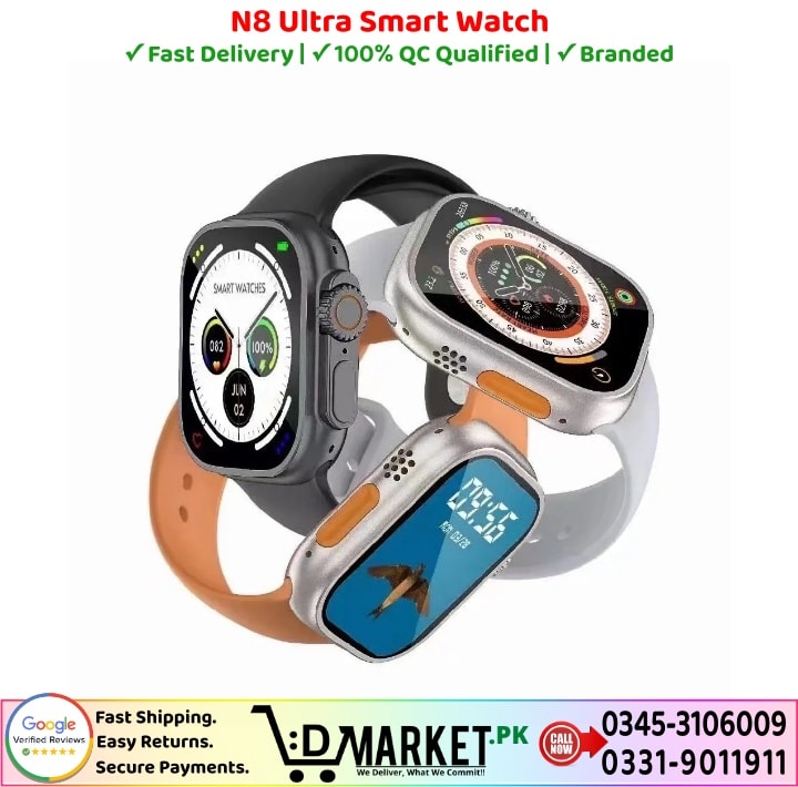 N8 Ultra Smart Watch Price In Pakistan