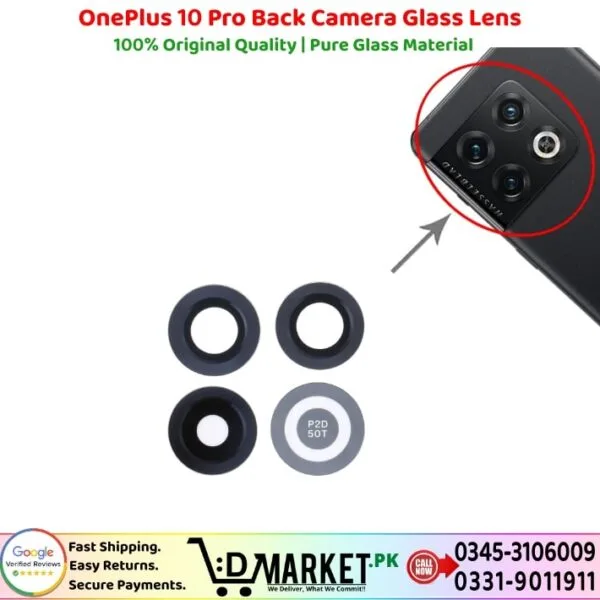 OnePlus 10 Pro Back Camera Glass Lens Price In Pakistan