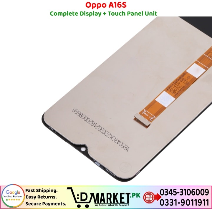 Oppo A16S LCD Panel Price In Pakistan