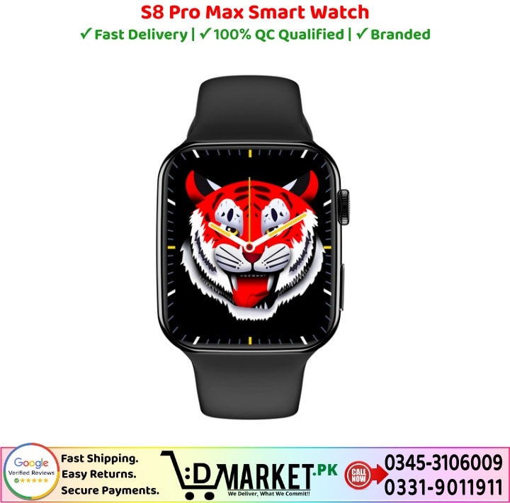 S8 Pro Max Smart Watch Price In Pakistan