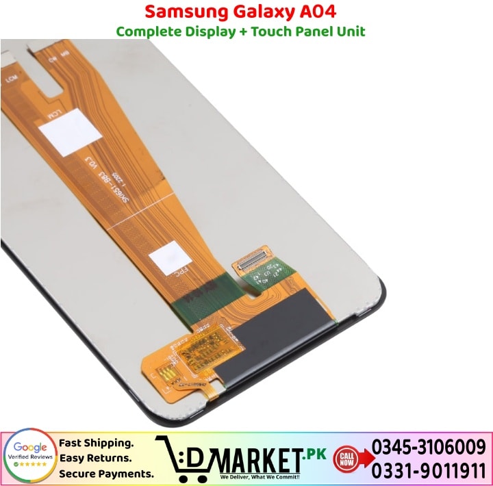 Samsung Galaxy A04 LCD Panel Price In Pakistan