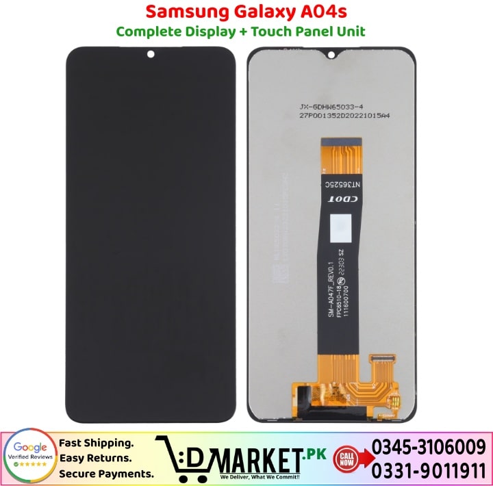Samsung Galaxy A04s LCD Panel Price In Pakistan