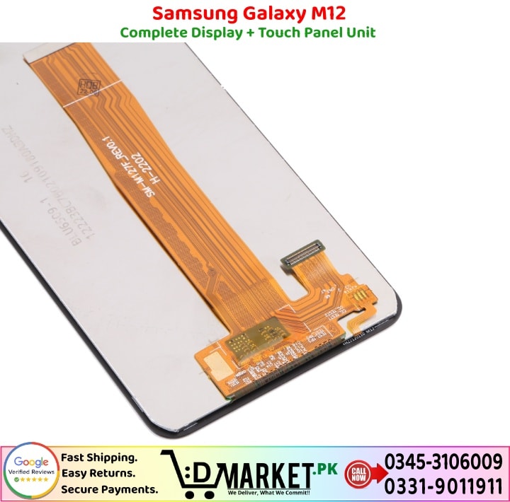 Samsung Galaxy M12 LCD Panel Price In Pakistan