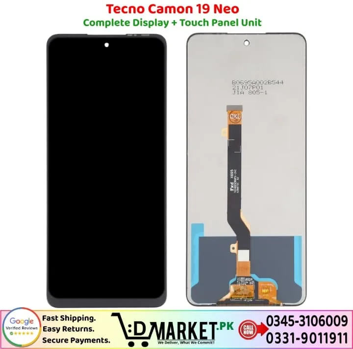 Tecno Camon 19 Neo LCD Panel - Image 2