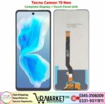 Tecno Camon 19 Neo LCD Panel Price In Pakistan