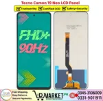 Tecno Camon 19 Neo LCD Panel Price In Pakistan