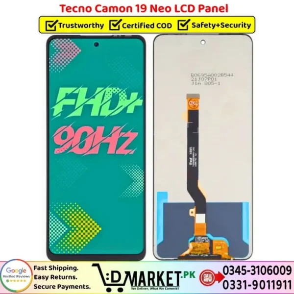 Tecno Camon 19 Neo LCD Panel Price In Pakistan