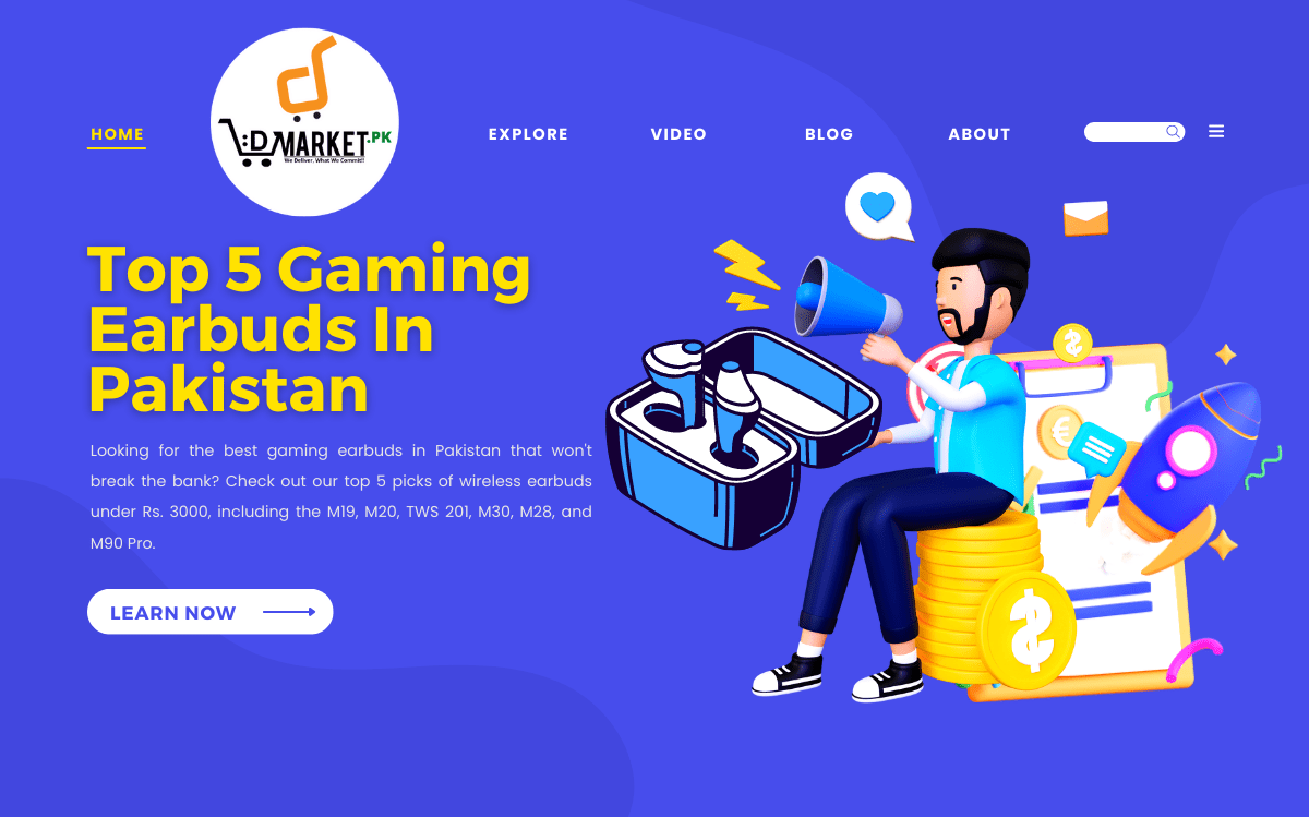 Top 5 Gaming Earbuds In Pakistan
