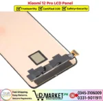 Xiaomi 12 Pro LCD Panel Price In Pakistan