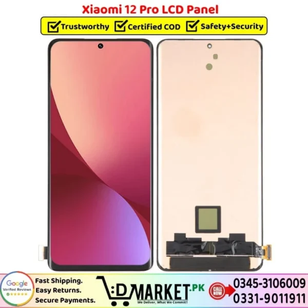 Xiaomi 12 Pro LCD Panel Price In Pakistan