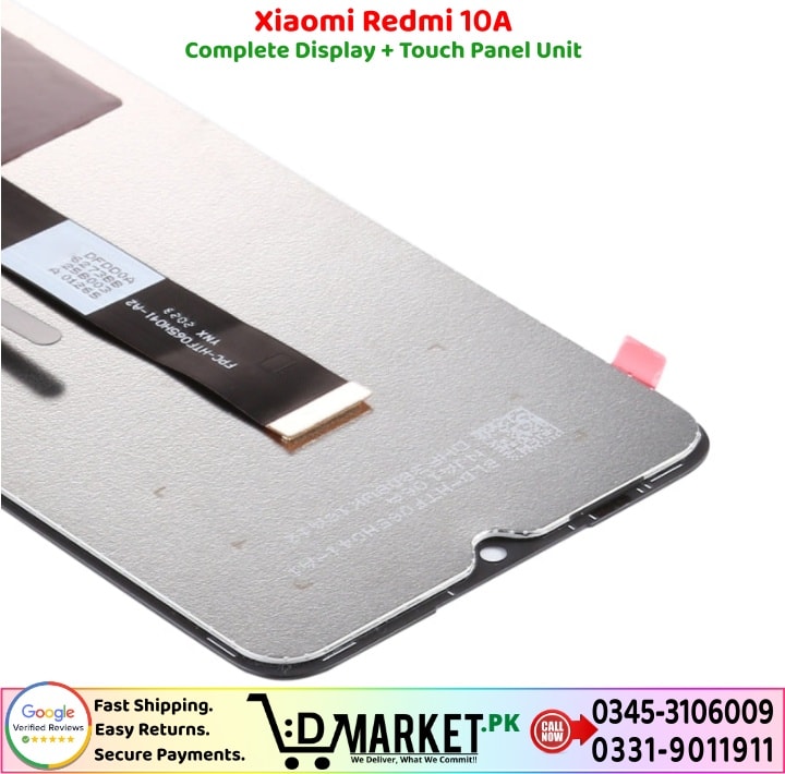 Xiaomi Redmi 10A LCD Panel Price In Pakistan