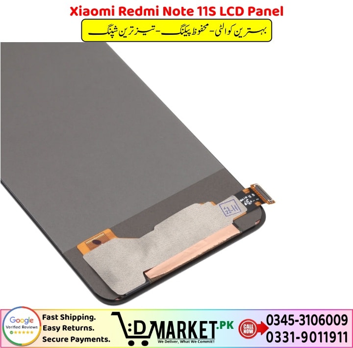 Xiaomi Redmi Note 11S LCD Panel Price In Pakistan