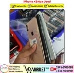 iPhone XS Max Used Price In Pakistan