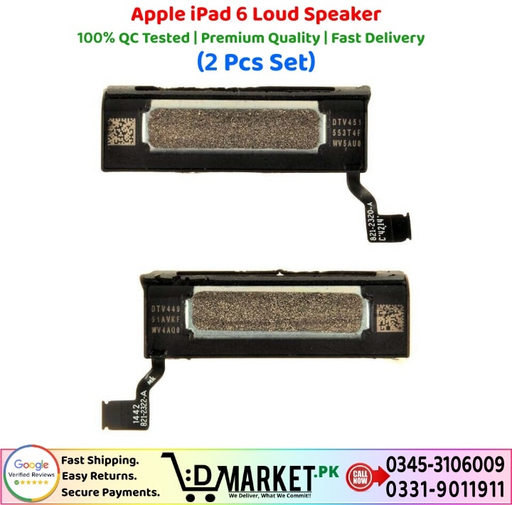 Apple iPad 6 Loud Speaker Price In Pakistan