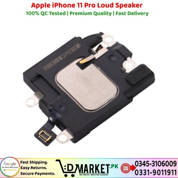 Apple iPhone 11 Pro Loud Speaker Price In Pakistan