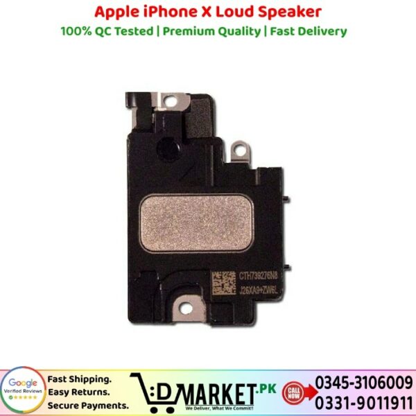 Apple iPhone X Loud Speaker Price In Pakistan