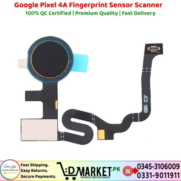 Google Pixel 4A Fingerprint Sensor Scanner Price In Pakistan