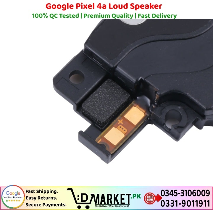 Google Pixel 4a Loud Speaker Price In Pakistan
