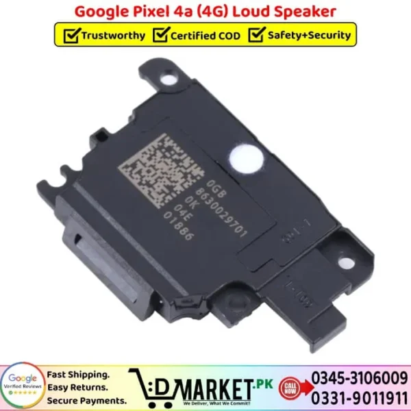 Google Pixel 4a Loud Speaker Price In Pakistan