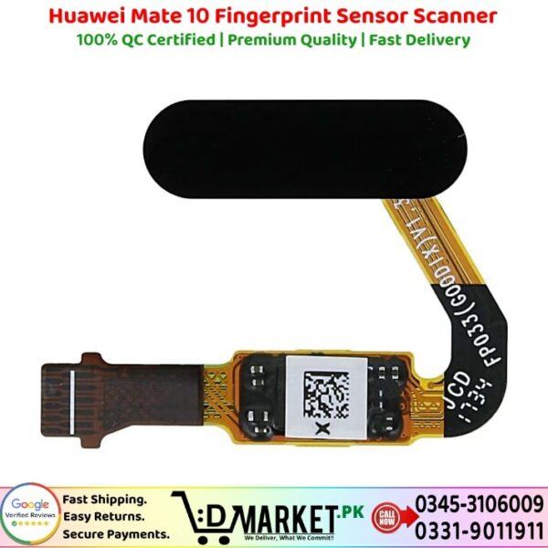Huawei Mate 10 Fingerprint Sensor Scanner Price In Pakistan