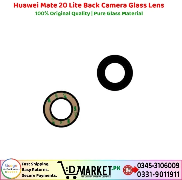 Huawei Mate 20 Lite Back Camera Glass Lens - Image 3