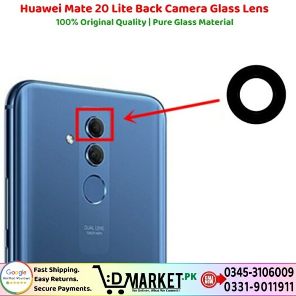 Huawei Mate 20 Lite Back Camera Glass Lens Price In Pakistan