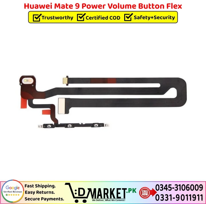 Huawei Mate 9 Power Volume Button Flex Price In Pakistan