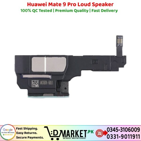 Huawei Mate 9 Pro Loud Speaker Price In Pakistan