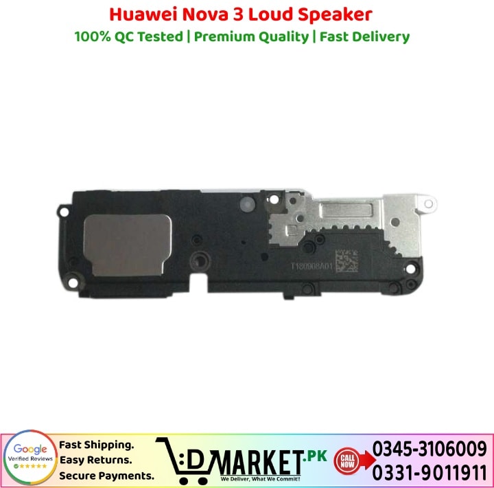 Huawei Nova 3 Loud Speaker Price In Pakistan