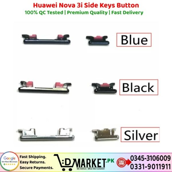 Huawei Nova 3i Side Keys Button Price In Pakistan