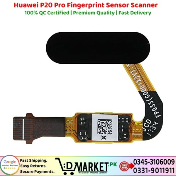 Huawei P20 Pro Fingerprint Sensor Scanner Price In Pakistan