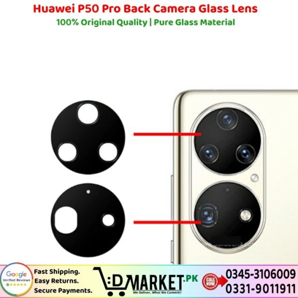 Huawei P50 Pro Back Camera Glass Lens Price In Pakistan