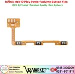Infinix Hot 10 Play Power Volume Button Flex Price In Pakistan
