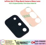 Infinix Hot 11 Play Back Camera Glass Lens Price In Pakistan