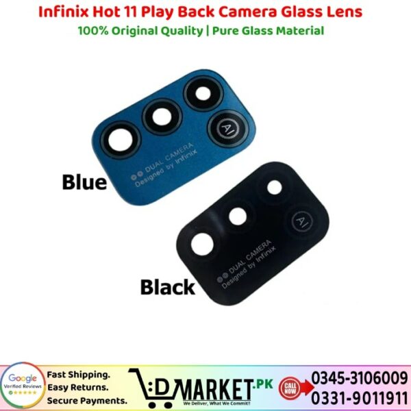 Infinix Hot 11 Play Back Camera Glass Lens Price In Pakistan