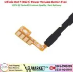 Infinix Hot 7 X624 Power Volume Button Flex Power Volume Button Flex Price In Pakistan