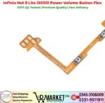 Infinix Hot 8 Lite X650 Power Volume Button Flex Power Volume Button Flex Price In Pakistan
