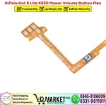 Infinix Hot 8 Lite X650 Power Volume Button Flex Replacement - DMarket.Pk