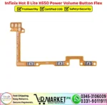 Infinix Hot 8 Lite X650 Power Volume Button Flex Replacement - DMarket.Pk
