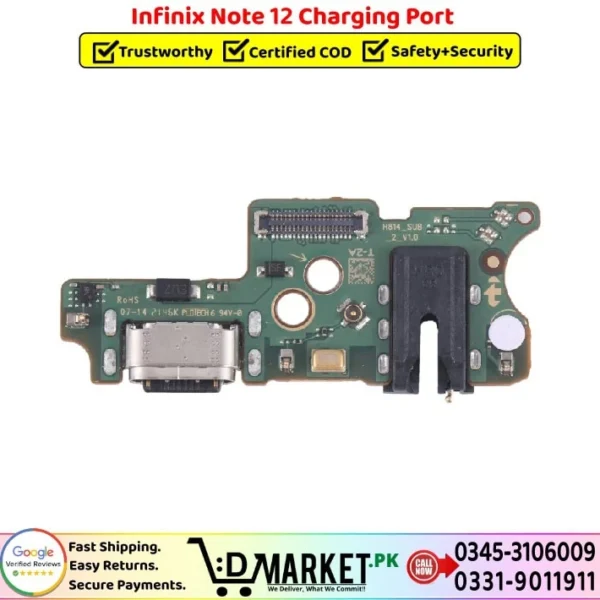 Infinix Note 12 Charging Port Price In Pakistan