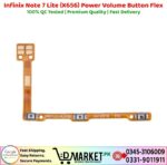 Infinix Note 7 Lite X656 Power Volume Button Flex Price In Pakistan