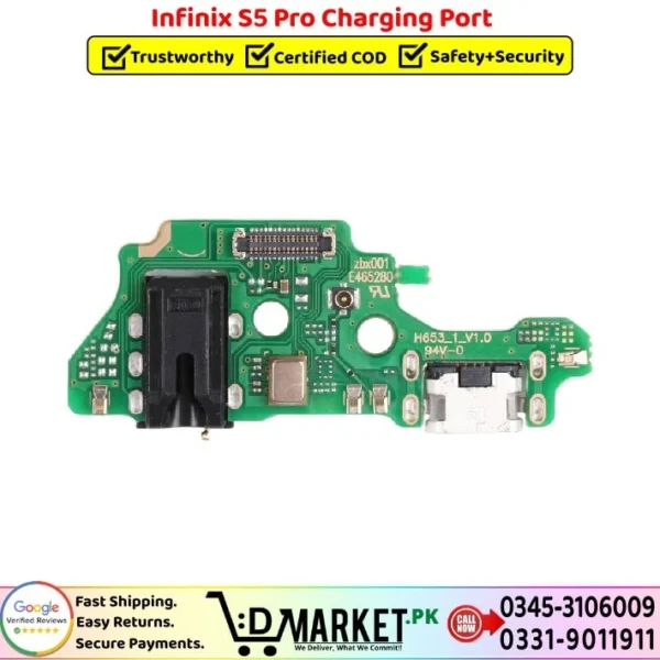 Infinix S5 Pro Charging Port Price In Pakistan