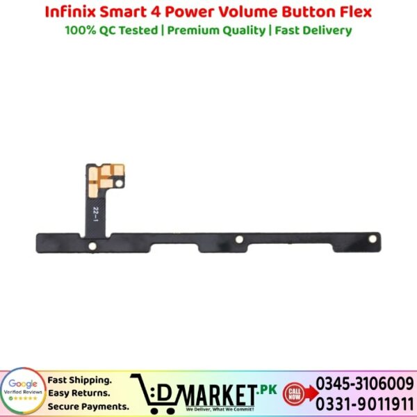 Infinix Smart 4 Power Volume Button Flex Power Volume Button Flex Price In Pakistan