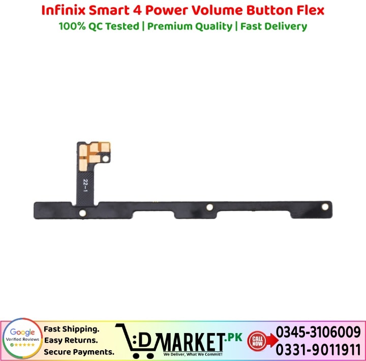Infinix Smart 4 Power Volume Button Flex Power Volume Button Flex Price In Pakistan