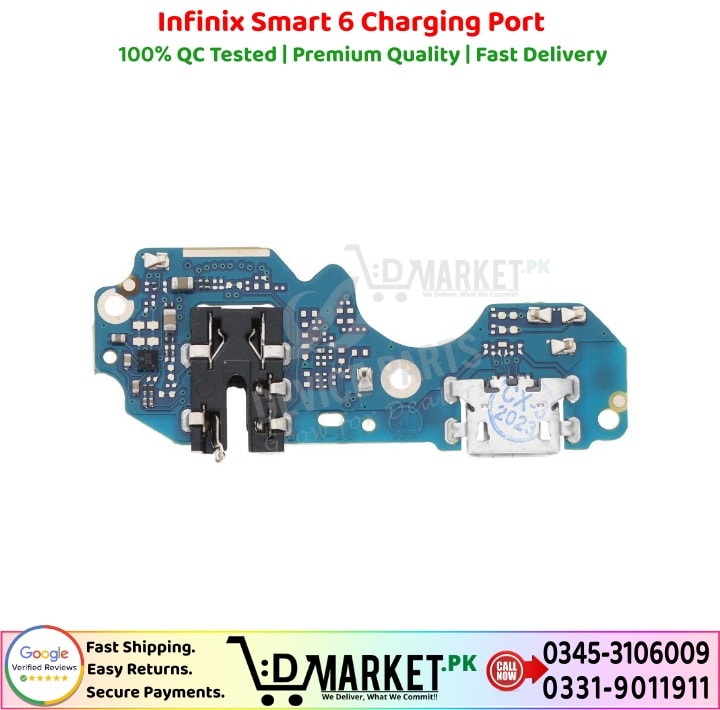 Infinix Smart 6 Charging Port Price In Pakistan