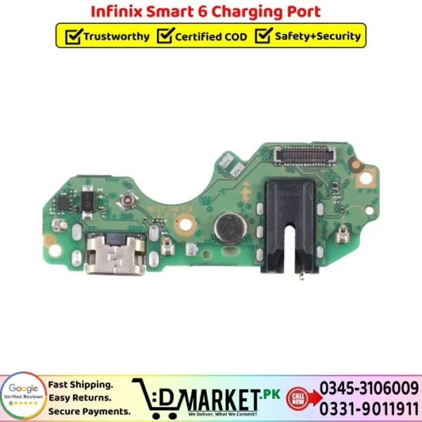 Infinix Smart 6 Charging Port Price In Pakistan