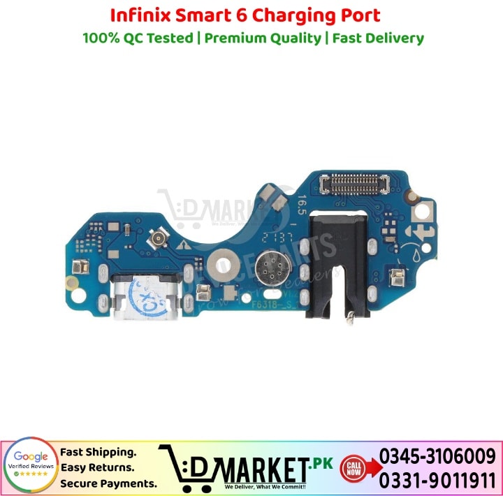 Infinix Smart 6 Charging Port Price In Pakistan