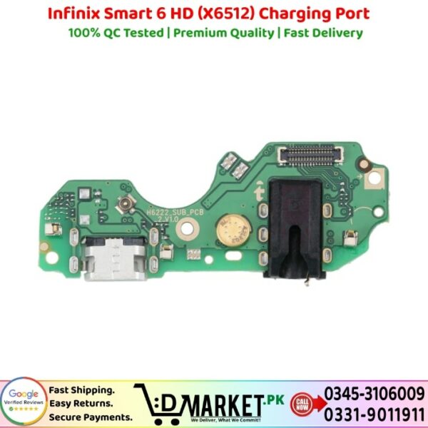 Infinix Smart 6 HD X6512 Charging Port Price In Pakistan