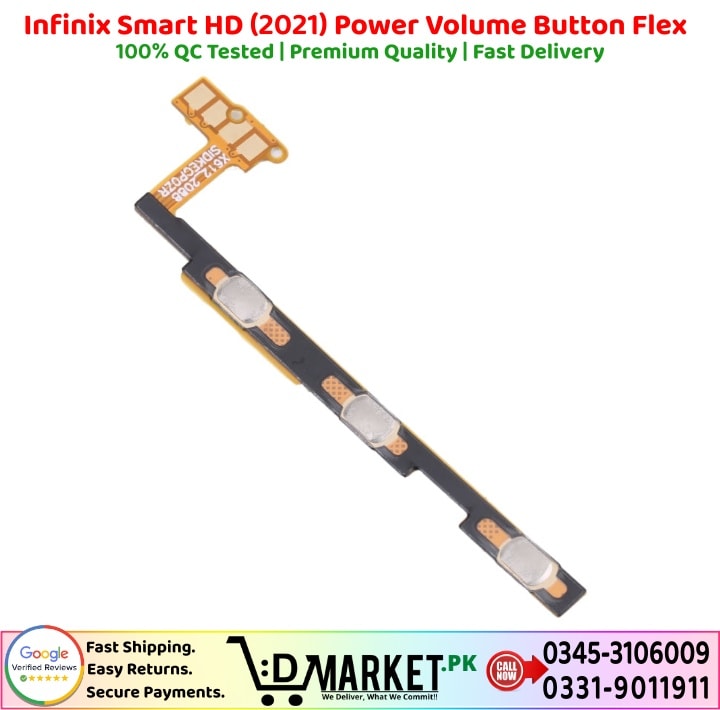 Infinix Smart HD 2021 Power Volume Button Flex Power Volume Button Flex Price In Pakistan