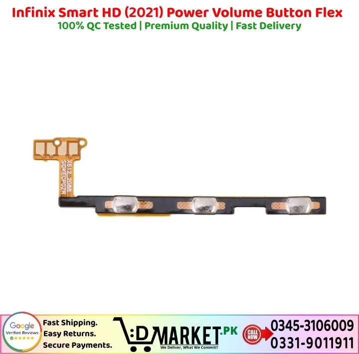 Infinix Smart HD 2021 Power Volume Button Flex Power Volume Button Flex Price In Pakistan